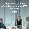 Image copy: Join the thousands of carriers who use RTS. SIGN UP TODAY!