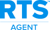 RTS Agent logo for agent use, blue with a transparent background